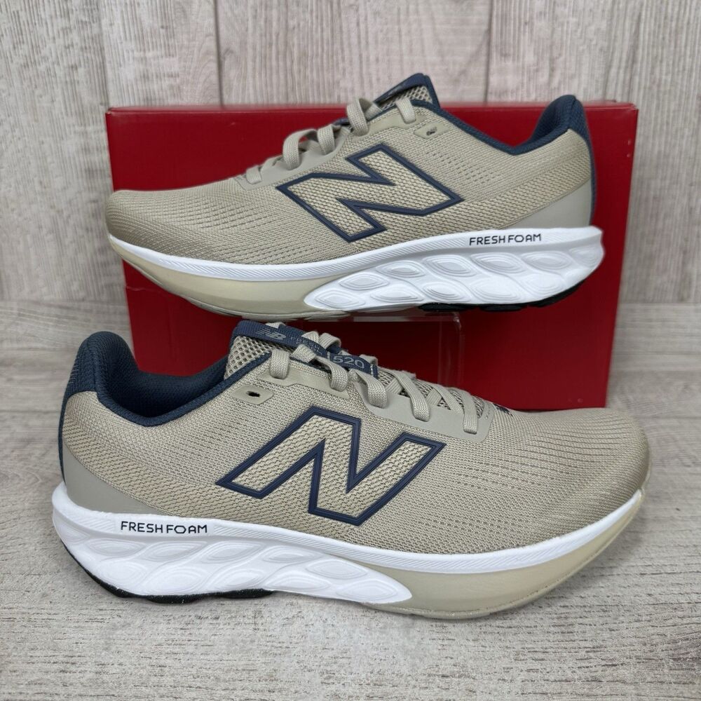 New Balance Fresh Foam 520 v9 Men’s Size 8.5 Running Shoes M52024X Beige/Blue